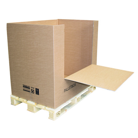 Palettenbox Die Palettenbox wurde speziell für den kombinierten Versand verschiedener Produkte entwickelt.
